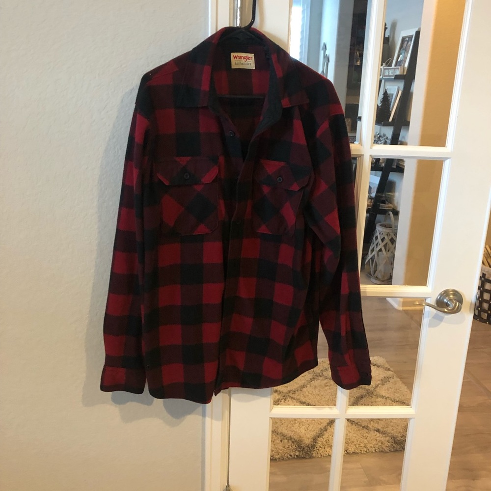 Men’s Wrangler Flannel Shirt